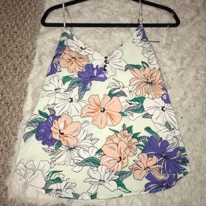 Flower tank top